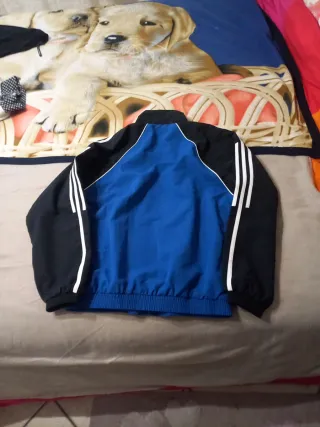 Giacca Adidas Blu e Nera