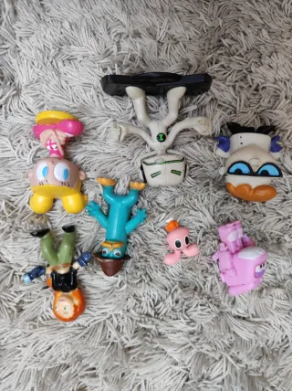 Figuras Kinder Sorpresa ben 10 Nickelodeon perry