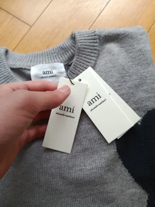 Maglione Ami Paris con cuore taglia M