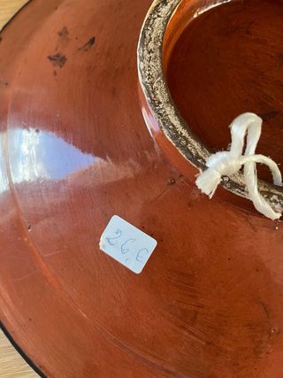 Plato artesanal marroquí