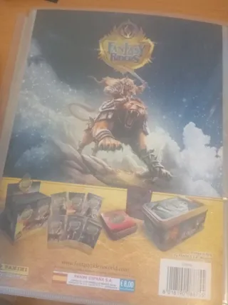 Álbum Panini Fantasy Riders Juego Cartas Coleccion