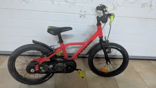 Bicicleta Infantil 16 pulgadas Btwin Racing 900