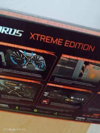 Tarjeta Gráfica Aorus GTX 1060 Xtreme 6GB