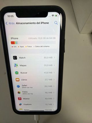 iPhone X 64gb Negro