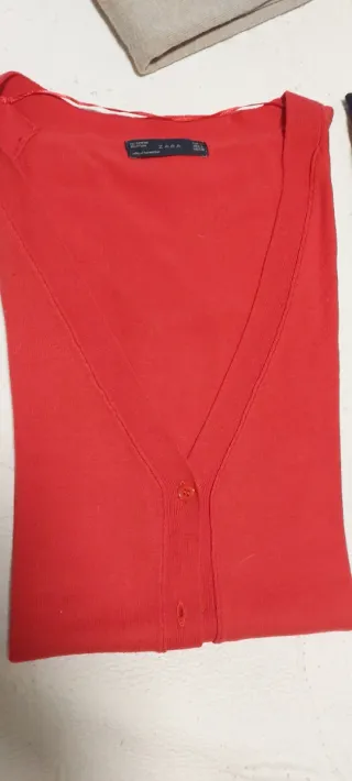 Chaqueta Zara Gris Talla L