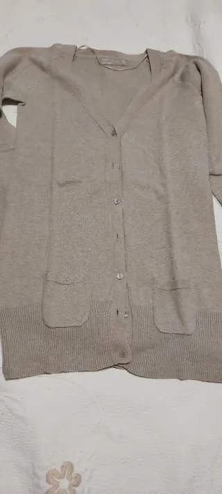 Chaqueta Zara Gris Talla L