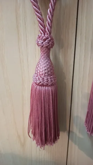 Mappi per tende rosa