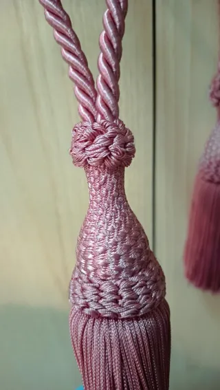 Mappi per tende rosa