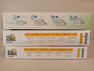 3 cojines MIMOS bebé XS S originales