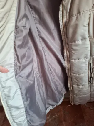 Abrigo acolchado mujer FORMULA JOVEN beige M