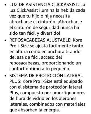 Silla coche Maxi-Cosi Kore Grupo 3