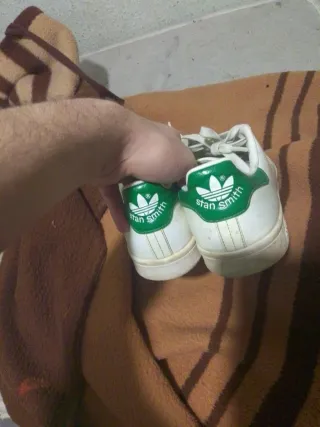 Adidas Bambas Blancas y Verdes