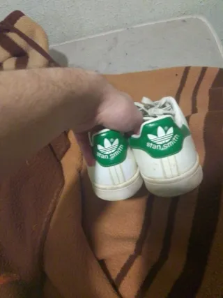 Adidas Bambas Blancas y Verdes