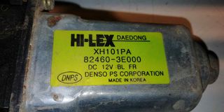 ELEVALUNAS DELANTERO DERECHO KIA SORENTO 101152