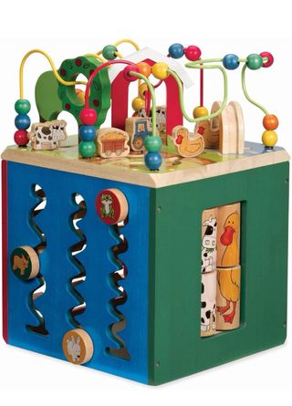 Cubo Actividades Bebé Granja 34 x 30 x 45cm