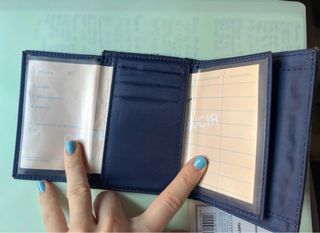 Cartera vaquera unisex