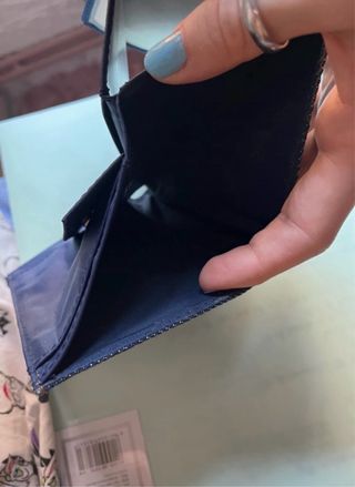 Cartera vaquera unisex