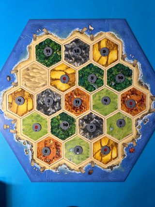18 Fichas de numeración para Catan Magnéticas