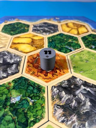18 Fichas de numeración para Catan Magnéticas