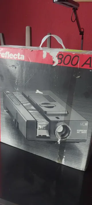 Proyector Diapositivas Agfa Reflecta 1800 AF.