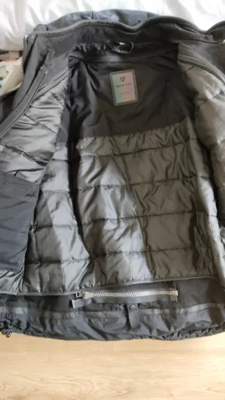 Chaqueta moto casual Revit Talla M Gris