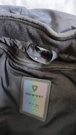 Chaqueta moto casual Revit Talla M Gris