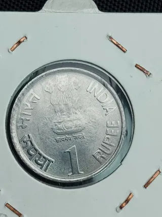 Moneda India 2010 Reserva Banco Platino