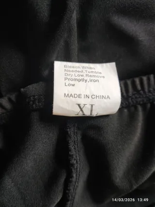 2 Leggin premamá negros