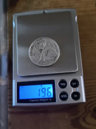 Moneda de plata 1 Rublo URSS 1924 Plata