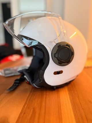 Casco Jet NZI M Visera Solar