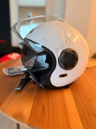 Casco Jet NZI M Visera Solar