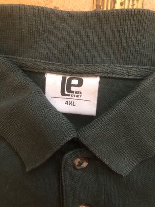 Maglia Polo LE Verde Taglia 4XL