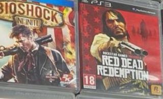 Red Dead Redemption y Bioshock Infinite PS3