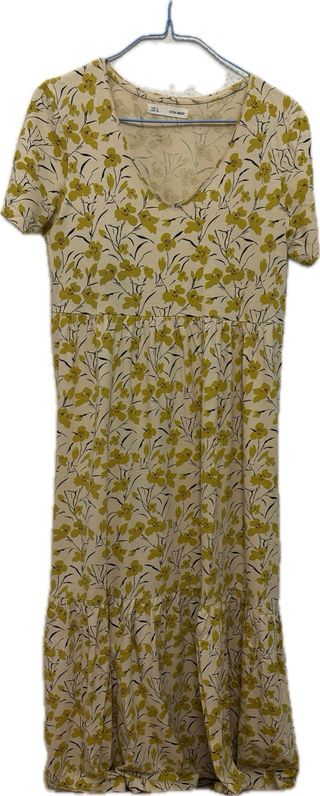 Vestido largo estampado floral