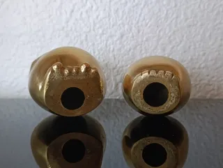 2 gufi ANTICHI: bronzo