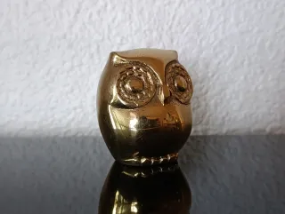 2 gufi ANTICHI: bronzo