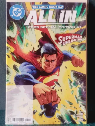 Superman Unlimited #1 comic USA FCBD
