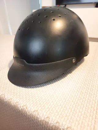 Casco Hípica Infantil Fouganza Negro