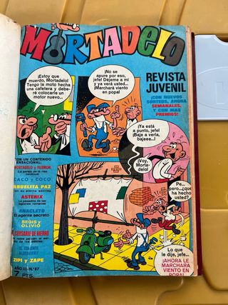 Mortadelo Libro - Revista Juvenil (Encuadernado)
