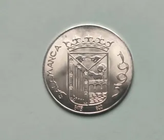 Medallón Plata Plaza Mayor Salamanca