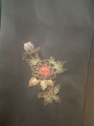 Kimono Vintage Seda Japonesa 100% seda