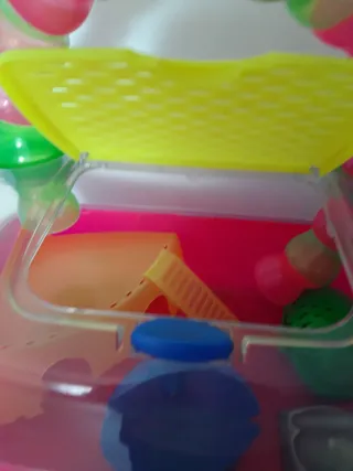 Jaula para hámster con accesorios