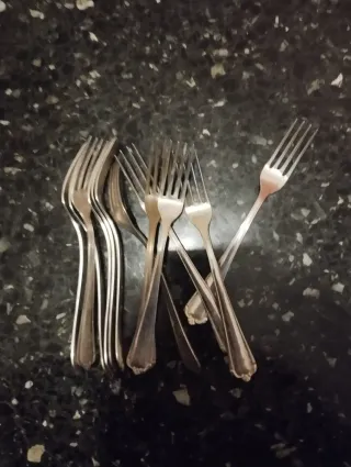 Servizio posate placcate argento