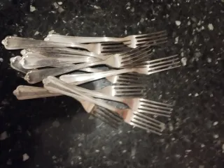 Servizio posate placcate argento