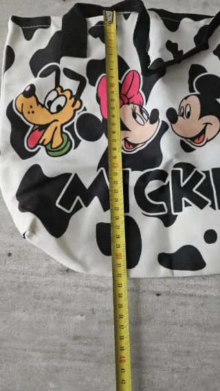 Borsetta con stampa Mickey e amici
