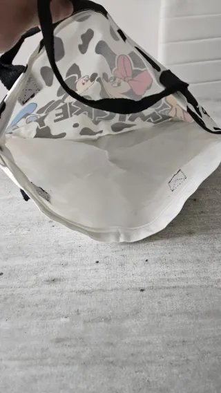 Borsetta con stampa Mickey e amici