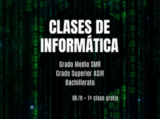 Clases de Informática - SMR | ASIR | Bachillerato