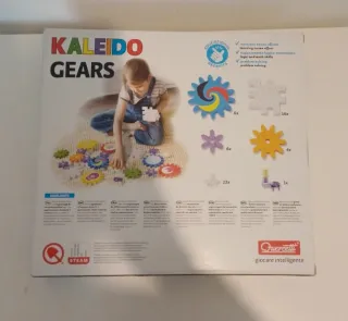 Gioco Quercetti Kaleido Gears 55 pezzi