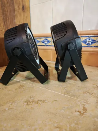 Luces LED DMX con Anillo Multicolor (2uds)