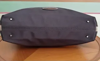 Maxi borsa a spalla La Martina beige e marrone